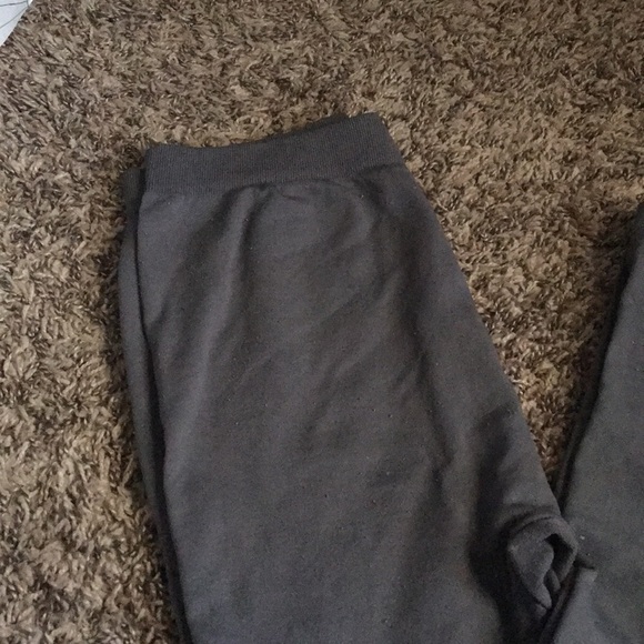 Gray Fleece Leggings - Picture 2 of 5